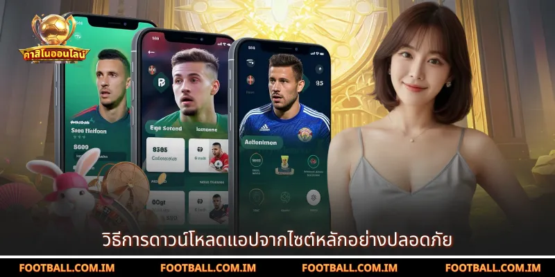 วิธีการดาวน์โหลดแอปจากไซต์หลักอย่างปลอดภัย