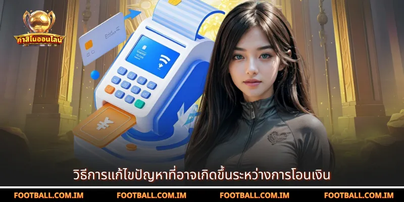 วิธีการแก้ไขปัญหาที่อาจเกิดขึ้นระหว่างการโอนเงิน